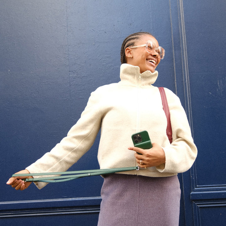 Phone Necklace+ «Racing Green»