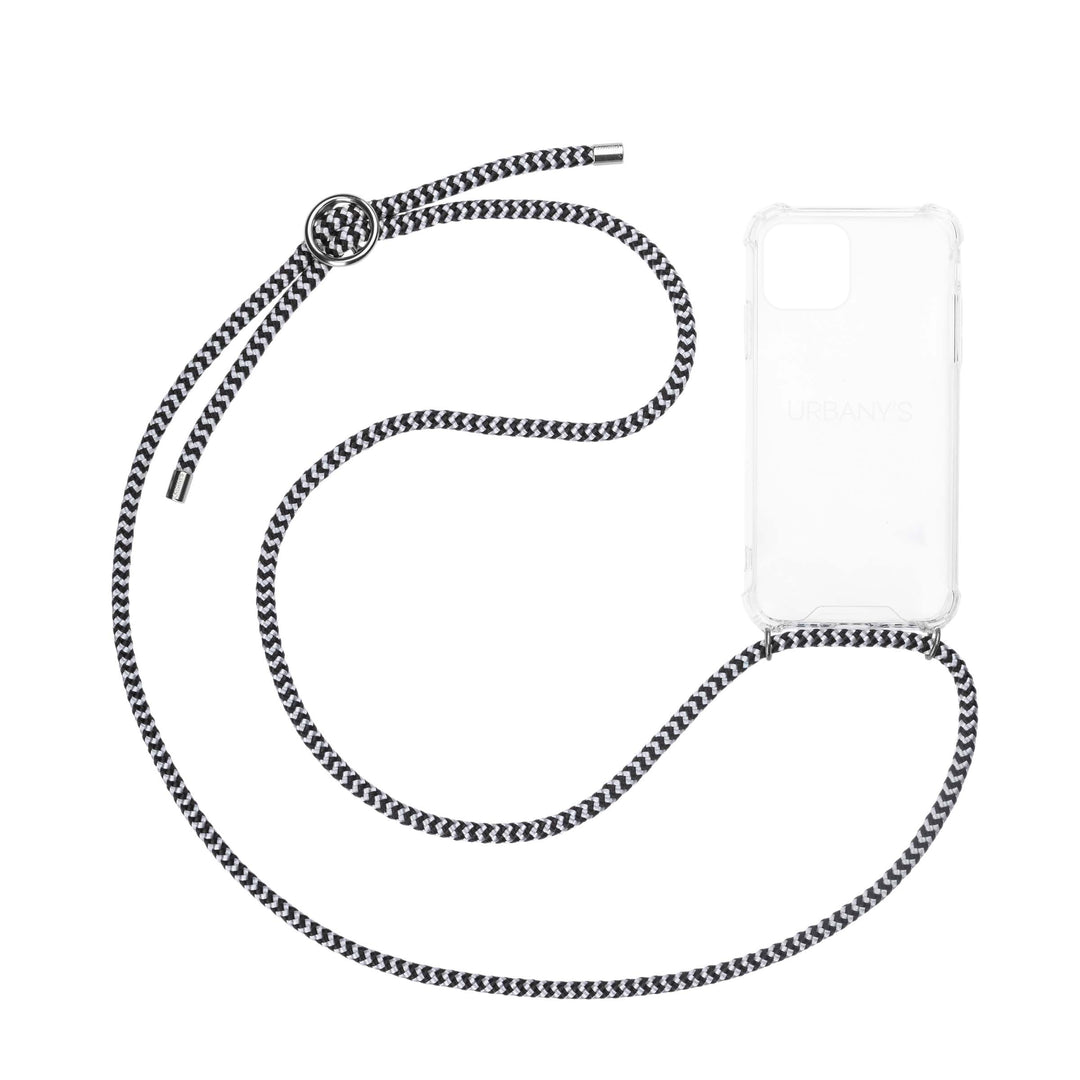 Phone Necklace «Hypnotic Zebra»