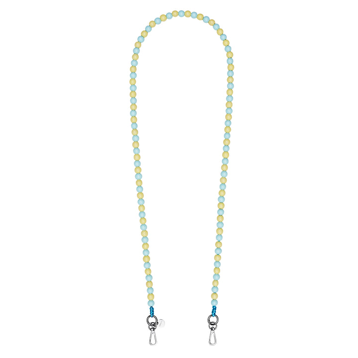 Sangle de téléphone «Brooklyn» (bleu clair-beige | universelle)