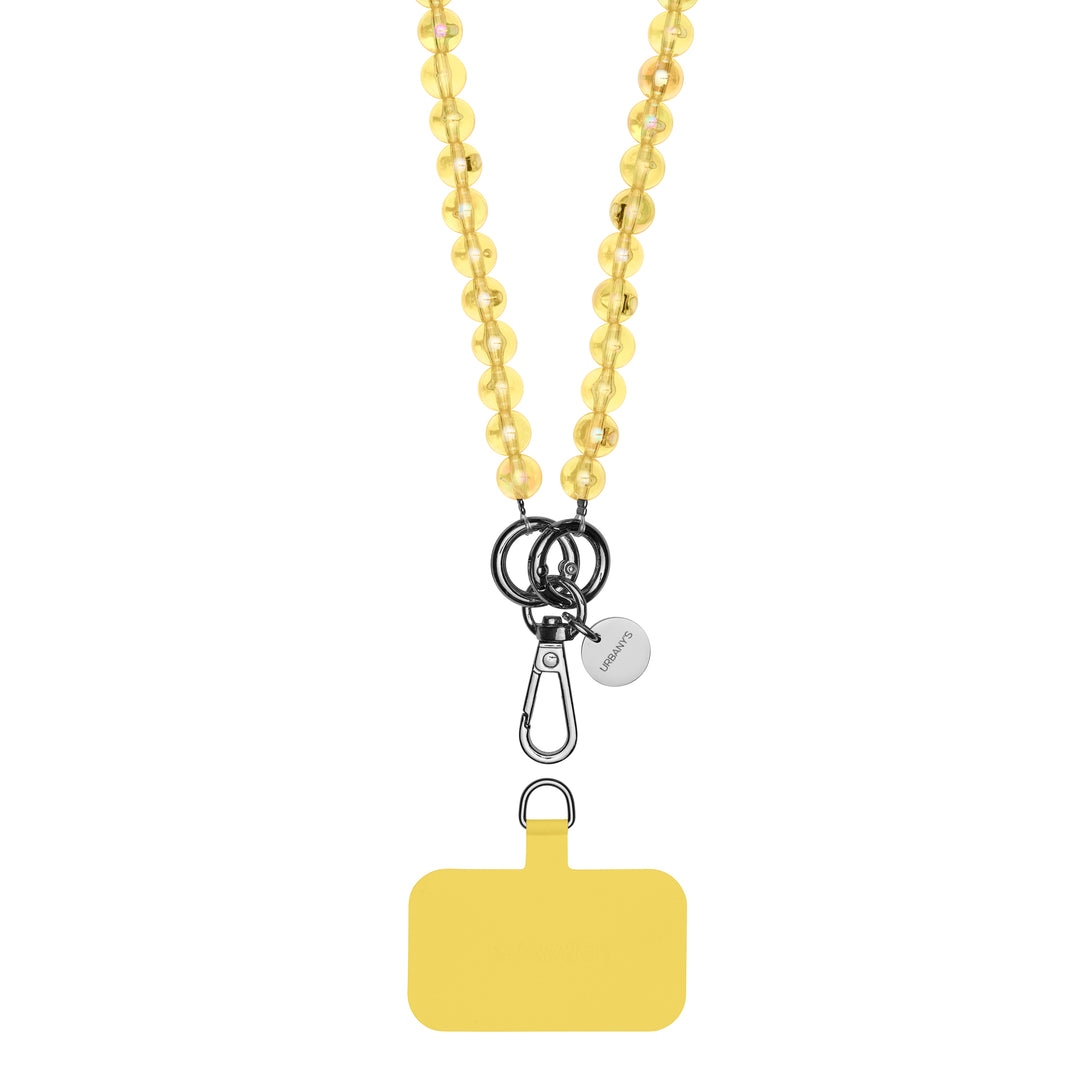 Sangle de téléphone «Capri» (jaune | universelle)