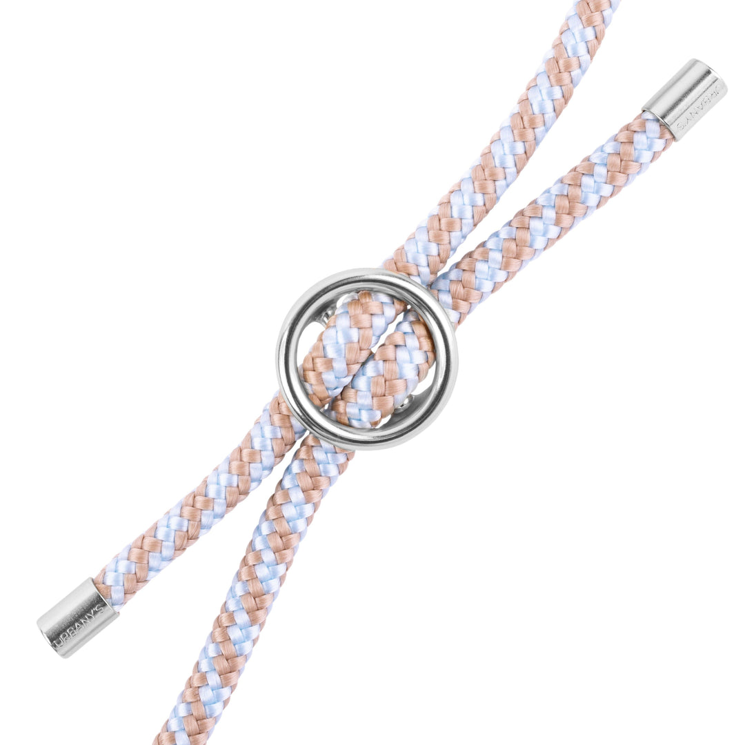 Universal-Handykette «Sky and Sand» (hellblau-beige)