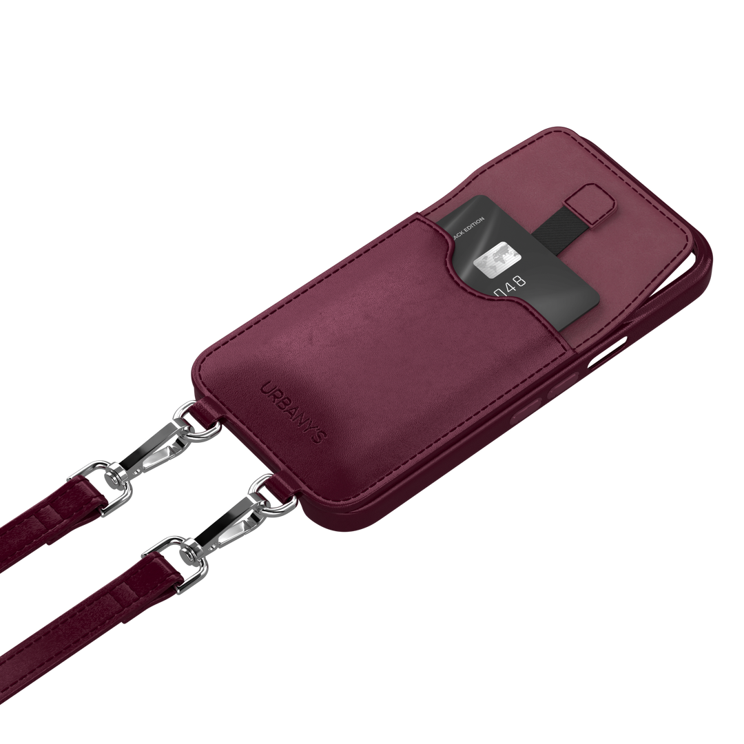 Handykette+ «Red Wine» (bordeauxrot)