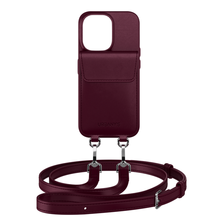 Handykette+ «Red Wine» (bordeauxrot)