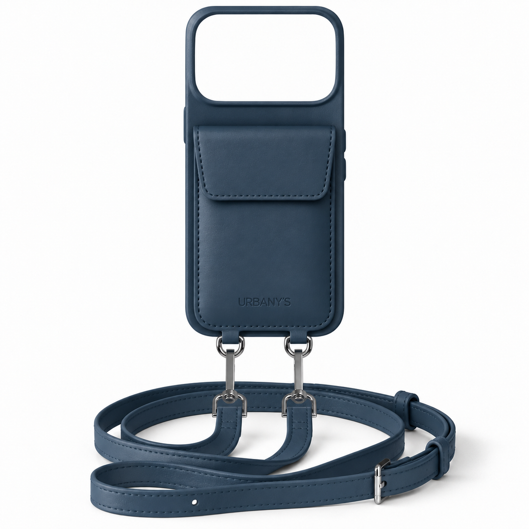 Phone Necklace+ «Deep Sea» (dark blue)