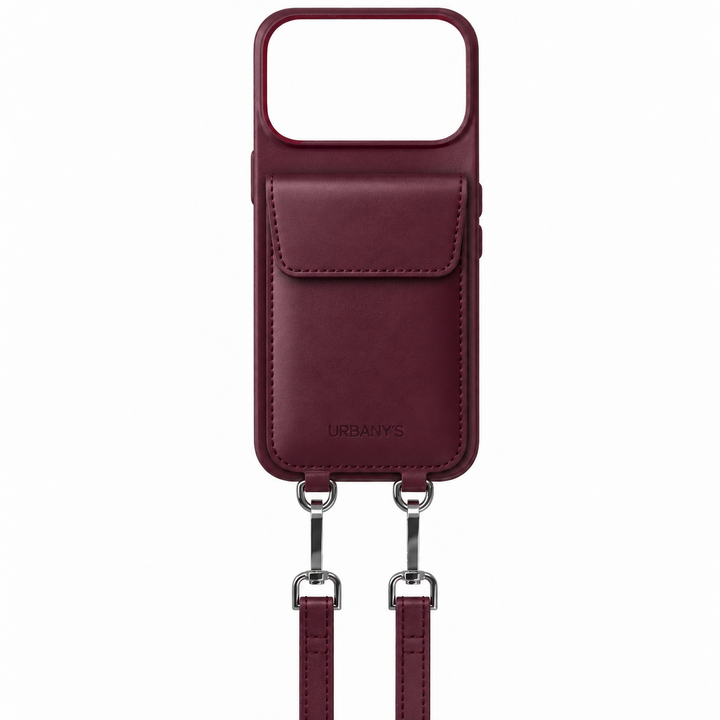 Handykette+ «Red Wine» (bordeauxrot)