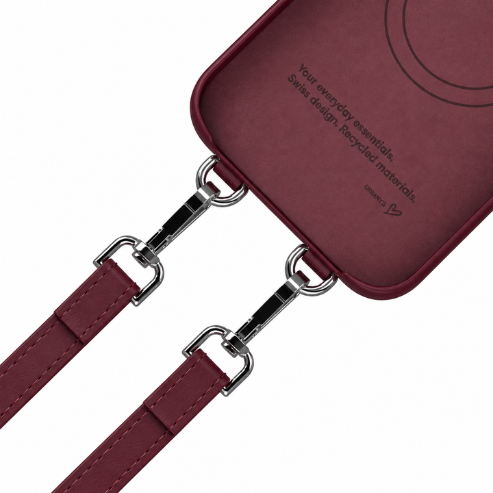 Handykette+ «Red Wine» (bordeauxrot)