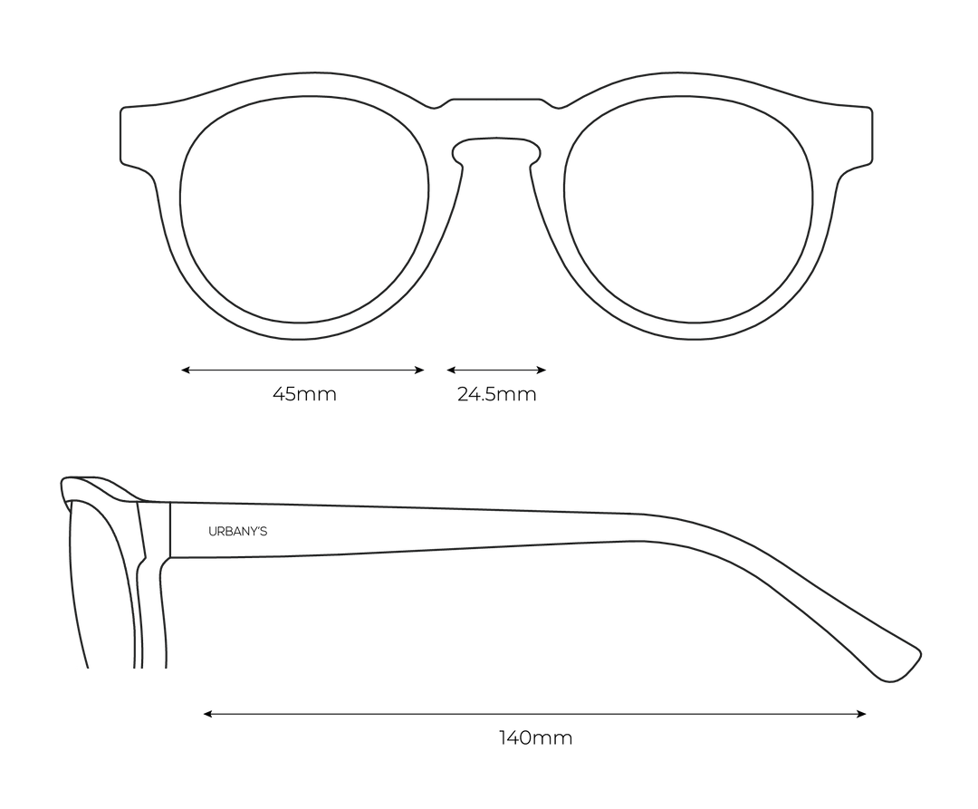 Sonnenbrille «Milano» (olive)
