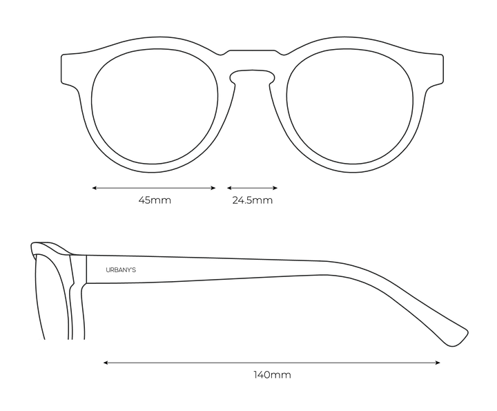 Sonnenbrille «Milano» (olive)